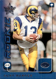 1999 Kurt Warner Donruss Leaf Rookies & Stars ROOKIE RC #288 St. Louis Rams