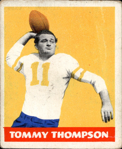 1948 Tommy Thompson Leaf Philadelphia Eagles #9 BV$40