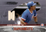 2004 Andre Dawson Donruss Studio DIAMOND CUTS GAME-USED BAT 33/200 #DC-22 Chicago Cubs