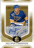 2020-21 Nelson Emerson Upper Deck SP Signature Edition Legends AUTOGRAPH AUTO #125 St. Louis Blues