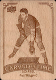 2023-24 Sid Abel Upper Deck Engrained CARVED IN TIME #CT-16 Detroit Red Wings