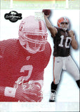 2007 JaMarcus Russell Brady Quinn Topps Co-Signers CHANGING FACES RED ROOKIE 50/150 RC #55 Oakland Raiders Cleveland Browns