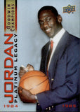 2021 Michael Jordan Upper Deck Goodwin Champions PLATINUM LEGACY #MJP-1 Chicago Bulls