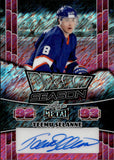 2025 Teemu Selanne Leaf Metal DREAM SEASON PINK PRISMATIC AUTO 4/5 AUTOGRAPH #DS-TS1 Winnipeg Jets