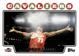 2008-09 Lebron James Topps CHALK TOSS #23 Cleveland Cavaliers *NRMT*