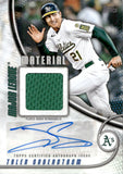 2025 Tyler Soderstrom Topps MAJOR LEAGUE MATERIAL AUTOGRAPH JERSEY RELIC 30/30 AUTO #MMAU-TS Oakland A's
