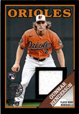 2023 Gunnar Henderson Topps SERIES TWO 1988 DESIGN ROOKIE RELIC BLACK BORDER 196/199 RC JERSEY #88R-GH Baltimore Orioles