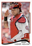 2014 Yadier Molina Topps SABERMETRIC STATS SP SHORT PRINT #57 St. Louis Cardinals