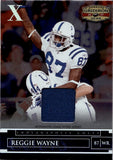 2007 Reggie Wayne Donruss Gridiron Gear GAME-USED JERSEY 76/175 #82 Indianapolis Colts