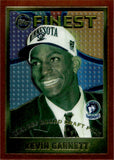 1995-96 Kevin Garnett Topps Finest ROOKIE RC #115 Minnesota Timberwolves