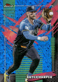 2026 Bryce Harper Topps Finest BLUE MINI DIAMOND REFRACTOR 23/150 #238 Philadelphia Phillies
