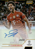 2021-22 Serge Gnabry Topps Stadium Club Chrome UEFA Champions League GOLD AUTOGRAPH 45/50 AUTO #CA-SG FC BAYERN MUNCHEN *NRMT SURFACE*