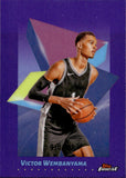 2024-25 Victor Wembanyama Topps Finest PURPLE REFRACTOR 10/200 #83 San Antonio Spurs