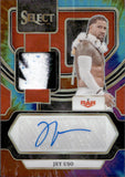 2024 Jey Uso Panini Select TIE-DYE PRIZM AUTOGRAPH MEMORABILIA 15/25 AUTO MATERIAL #AM-JYU RAW