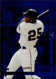 2004 Barry Bonds Donruss POWER ALLEY 946/1000 #4 San Francisco Giants