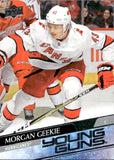 2020-21 Morgan Geekie Upper Deck SERIES ONE YOUNG GUNS ROOKIE RC #210 Carolina Hurricanes