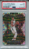 2019-20 Giannis Antetokounmpo Panini Select SCOPE CONCOURSE LEVEL PSA 10 #22 Milwaukee Bucks 3896