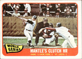 1965 Topps 1964 WORLD SERIES GAME 3 MANTLE'S CLUTCH HR #134 St. Louis Cardinals New York Yankees BV$150