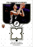 2025-26 Dylan Harper Topps FRANCHISE FABRICS ROOKIE JERSEY RC #FF-DH San Antonio Spurs