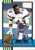 1990 Emmitt Smith Topps Traded ROOKIE RC #27T Dallas Cowboys