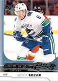 2017-18 Brock Boeser Upper Deck Series 1 YOUNG GUNS ROOKIE RC #247 Vancouver Canucks
