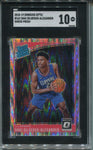 2018-19 Shai Gilgeous-Alexander Donruss Optic SHOCK PRIZM RATED ROOKIE RC SGC 10 #162 Los Angeles Clippers 4438