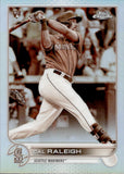 2022 Cal Raleigh Topps Chrome SEPIA REFRACTOR ROOKIE RC #149 Seattle Mariners
