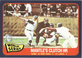 2021 Mickey Mantle Topps X Collection NAVY BLUE 119/199 1965 TOPPS #35 New York Yankees
