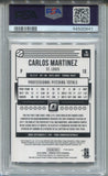 2018 Carlos Martinez Panini Donruss Optic PINK PSA 10 #144 St. Louis Cardinals 0941