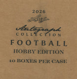 2026 Leaf Autograph Collection Football Hobby, 10 Box Case *RELEASES 9/23*