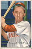 1952 Eddie Waitkus Bowman #92 Philadelphia Phillies 2 BV$25