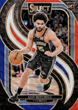 2024-25 Ajay Mitchell Panini Select PREMIER LEVEL RED WHITE BLUE PRIZM ROOKIE RC #194 Oklahoma City Thunder