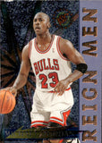 1995-96 Michael Jordan Topps Stadium Club REIGN MEN #RM2 Chicago Bulls *NRMT TOP EDGE DAMAGE*