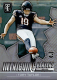 2024 Tory Taylor Panini Totally Certified INTRIGUING PLAYERS ROOKIE 84/99 RC #21 Chicago Bears