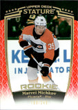 2024-25 Matvei Michkov Upper Deck Stature RED ROOKIE 189/249 RC #32 Philadelphia Flyers