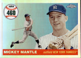 2008 Mickey Mantle Topps Chrome HOME RUN 460 HISTORY REFRACTOR 258/400 #MHRC460 New York Yankees