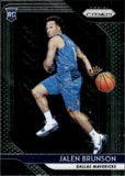 2018-19 Jalen Brunson Panini Prizm ROOKIE RC #250 Dallas Mavericks 6