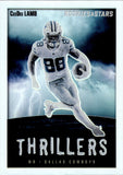 2023 CeeDee Lamb Panini Rookies & Stars THRILLERS PRIZM #TH-9 Dallas Cowboys