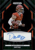 2025 Dante Hall Panini Prizm Black PROLIFIC SIGNATURES AUTOGRAPH AUTO #PS-DHL Kansas City Chiefs