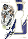 2024 Ray Lewis Panini Immaculate Collection CHAMPIONSHIP MEMORABILIA JERSEY 66/99 #CM-RLS Baltimore Ravens