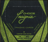 2026 Choice Insignia Series 1  Hobby, 6 Box Case