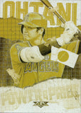 2020 Shohei Ohtani Topps Fire POWER AND PRIDE GOLD MINTED #PP-1 Los Angeles Angels