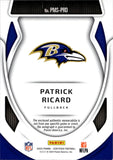 2025 Patrick Ricard Panini Certified PRO MATERIALS SIGNATURES AUTOGRAPH JERSEY 20/149 AUTO #PMS-PRD Baltimore Ravens