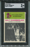 1961-62 Wilt Chamberlain Fleer ROOKIE RC SGC 3 #47 Philadelphia Warriors HOF 1812