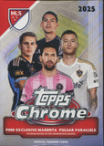2025 Topps MLS Chrome Soccer Hanger, Box