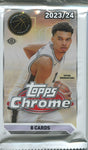 2023-24 Topps Chrome Basketball Hobby, Pack