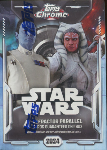 2024 Topps Star Wars Chrome, Blaster Box