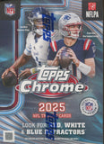 2025 Topps Chrome Football Blaster, Box