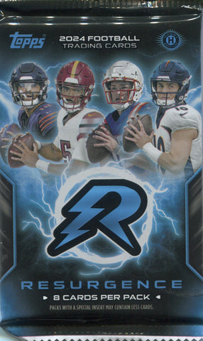 2024 Topps Resurgence Football Hobby, Pack *RELEASES 5/9*