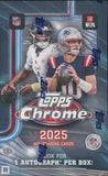 2025 Topps Chrome Football Hobby, 12 Box Case * RELEASES 4/15*